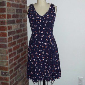 Draper James fit and flare tank top dress